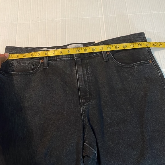♻️ New Universal Thread Black High Rise Bootcut Denim Jeans size 16/33 Regular - Picture 8 of 9